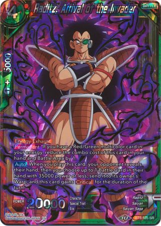 Raditz, Arrival of the Invader (BT8-105) [Malicious Machinations] - PokeCharles PokeStore