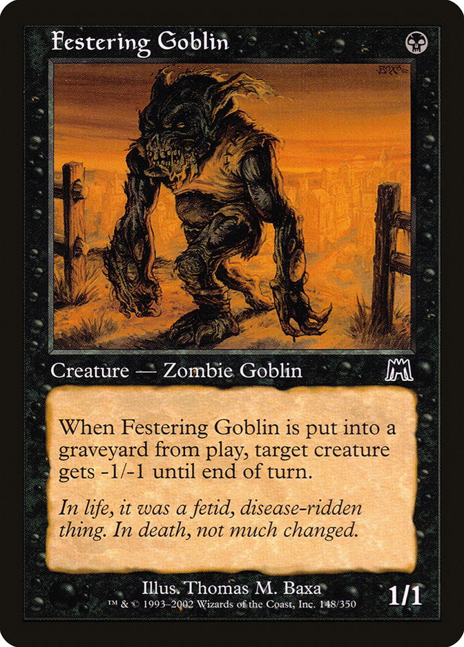 Festering Goblin [Onslaught] - PokeCharles PokeStore