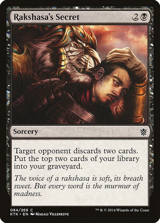 Rakshasa's Secret [Khans of Tarkir] - PokeCharles PokeStore