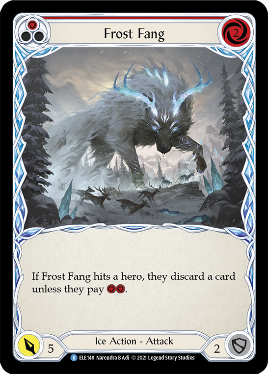 Frost Fang (Red) [ELE148] (Tales of Aria)  1st Edition Normal - PokeCharles PokeStore