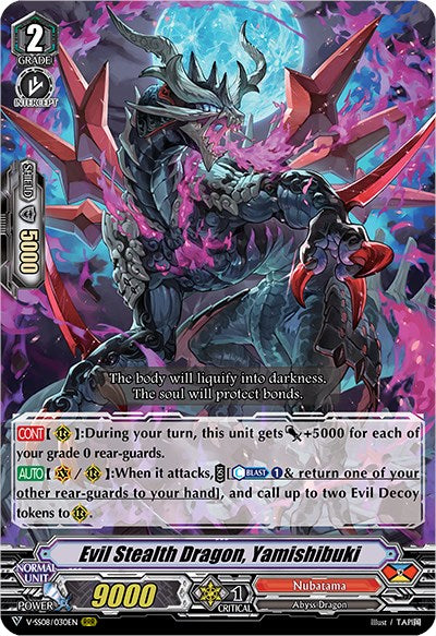Evil Stealth Dragon, Yamishibuki (V-SS08/030EN) [Clan Selection Plus Vol.2] - PokeCharles PokeStore