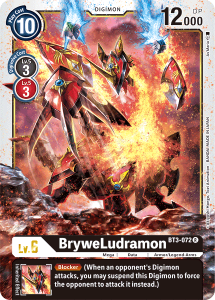 BryweLudramon [BT3-072] [Release Special Booster Ver.1.5] - PokeCharles PokeStore
