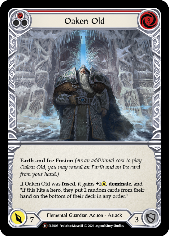 Oaken Old [U-ELE005] (Tales of Aria Unlimited)  Unlimited Normal - PokeCharles PokeStore