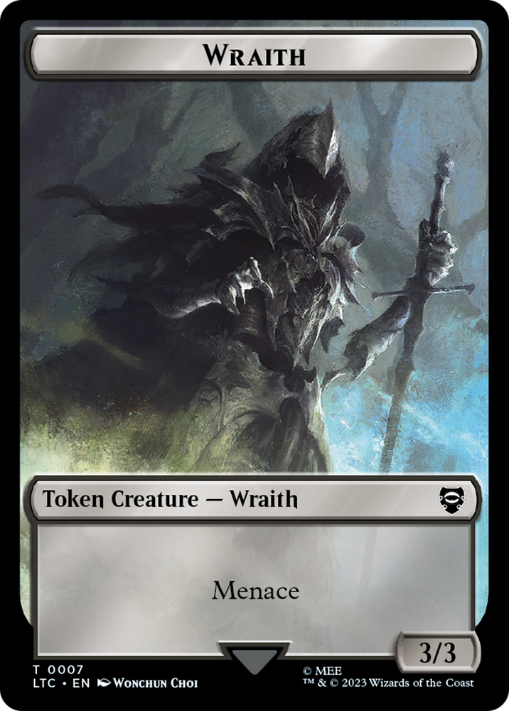 Food // Wraith Double-Sided Token [The Lord of the Rings: Tales of Middle-Earth Commander Tokens] - PokeCharles PokeStore