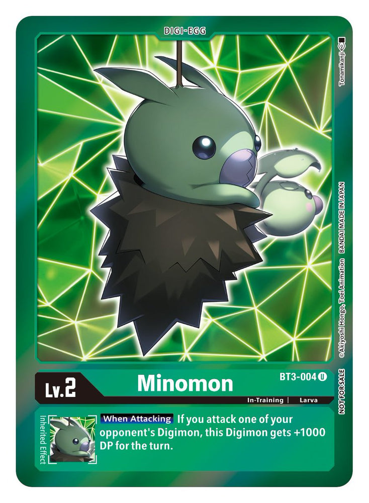 Minomon [BT3-004] (Event Pack 2) [Release Special Booster Ver.1.5] - PokeCharles PokeStore