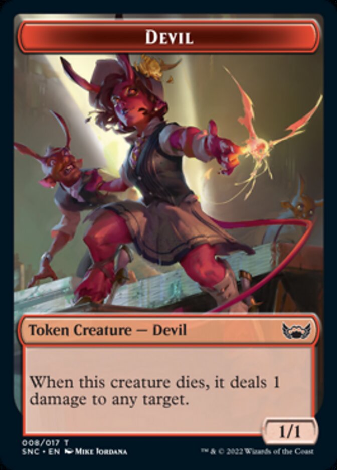 Devil // Citizen Double-Sided Token [Streets of New Capenna Tokens] - PokeCharles PokeStore