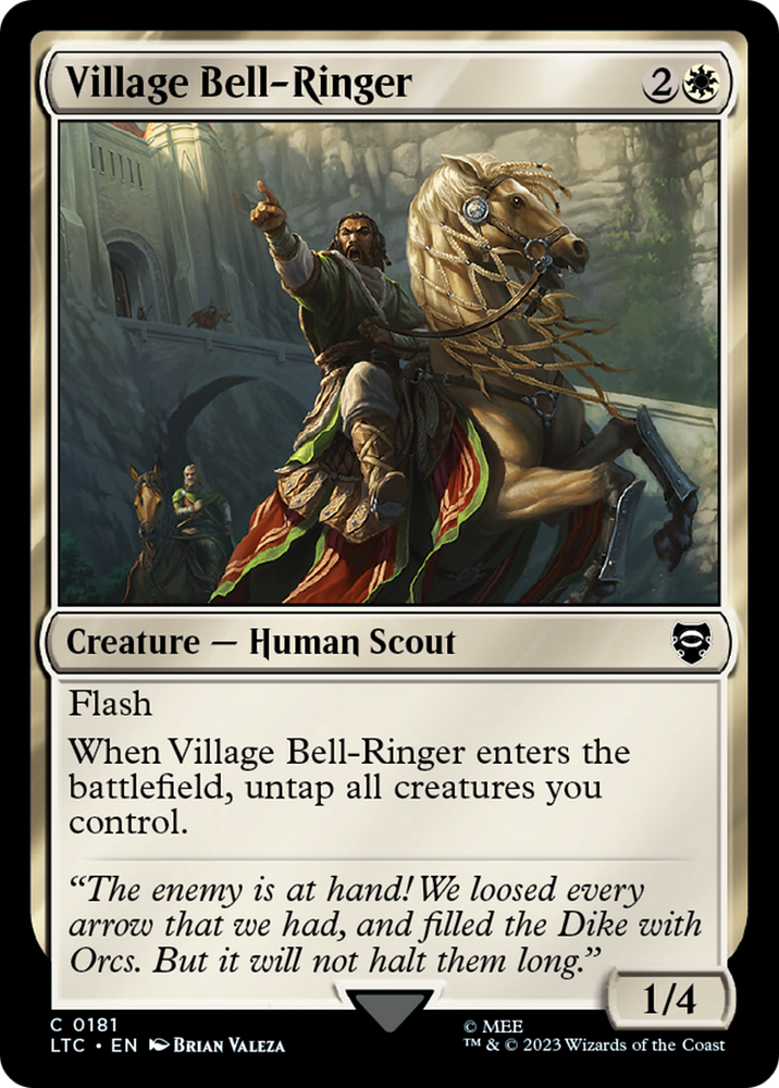 Village Bell-Ringer [The Lord of the Rings: Tales of Middle-Earth Commander] - PokeCharles PokeStore