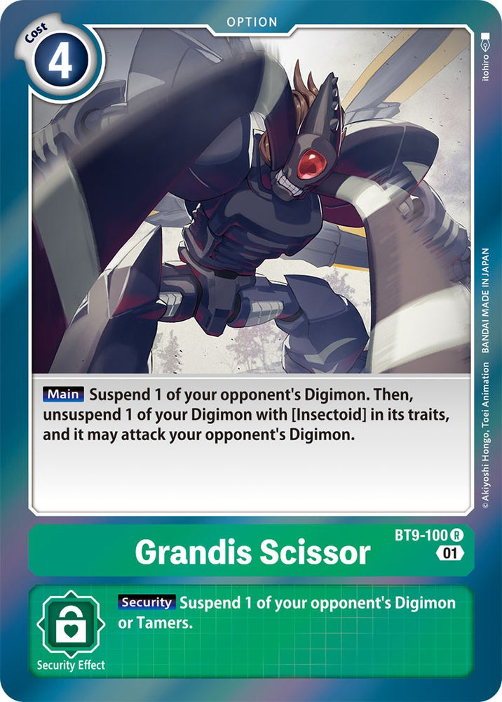 Grandis Scissor [BT9-100] [X Record] - PokeCharles PokeStore
