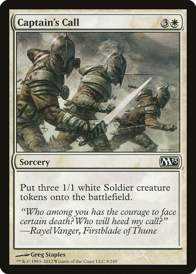 Captain's Call [Magic 2013] - PokeCharles PokeStore