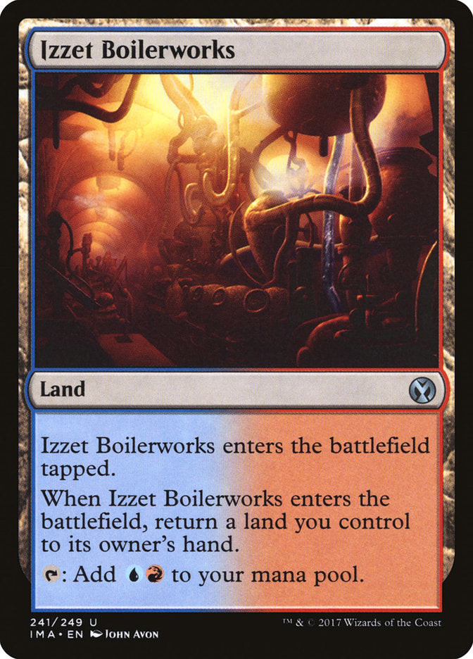 Izzet Boilerworks [Iconic Masters] - PokeCharles PokeStore