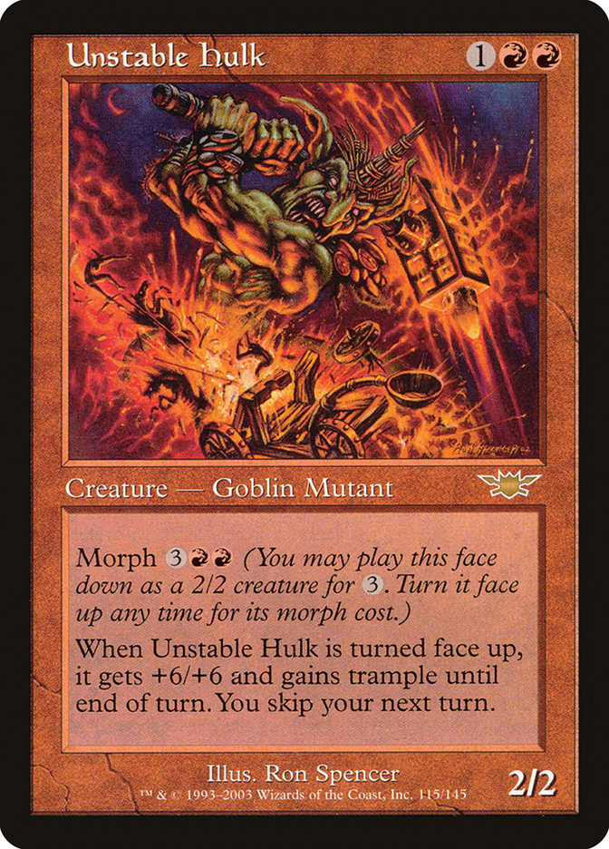 Unstable Hulk [Legions] - PokeCharles PokeStore