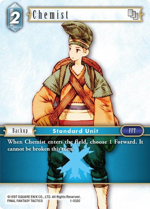 Chemist (Male Unit) [Opus I] - PokeCharles PokeStore