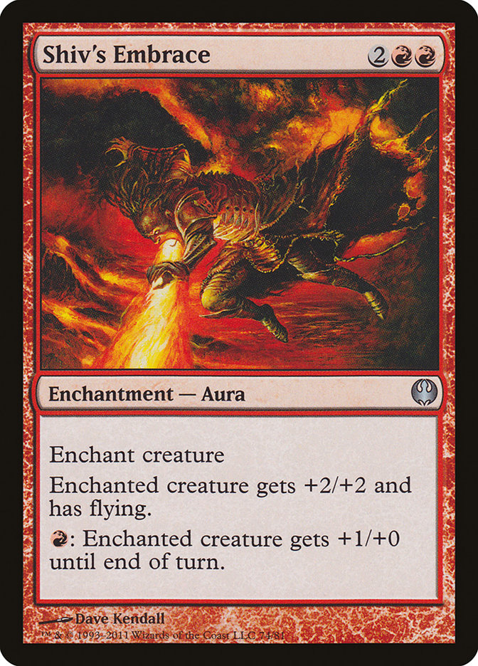 Shiv's Embrace [Duel Decks: Knights vs. Dragons] - PokeCharles PokeStore