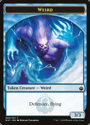 Weird // Goblin Double-Sided Token [Guilds of Ravnica Guild Kit Tokens] - PokeCharles PokeStore
