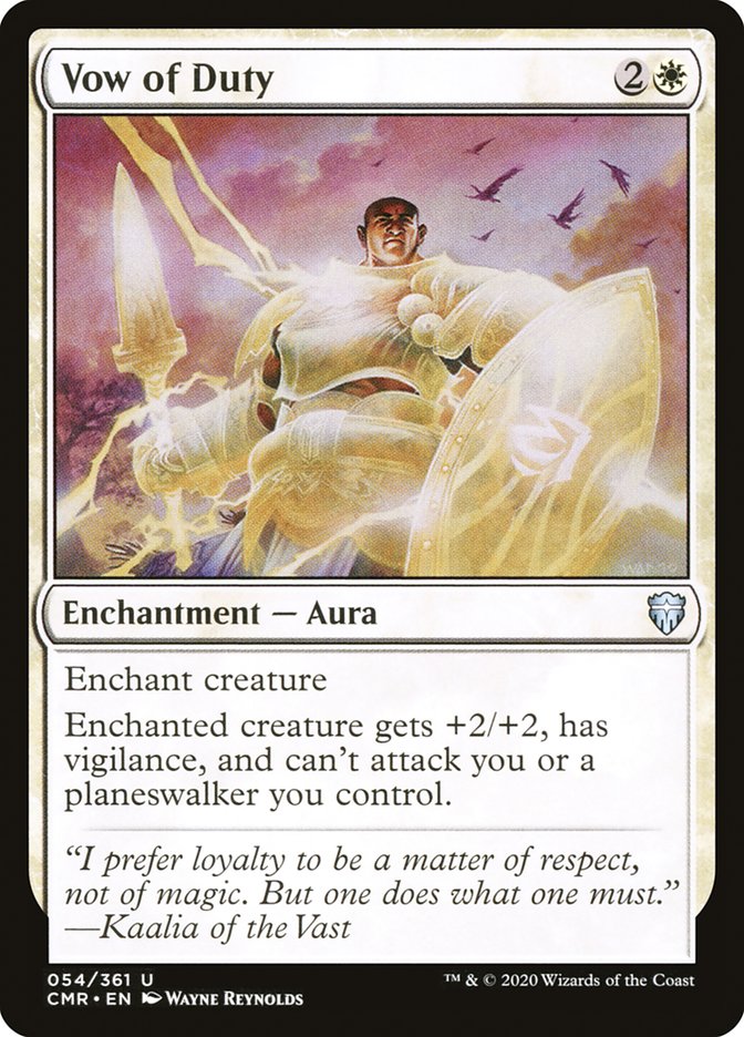 Vow of Duty [Commander Legends] - PokeCharles PokeStore