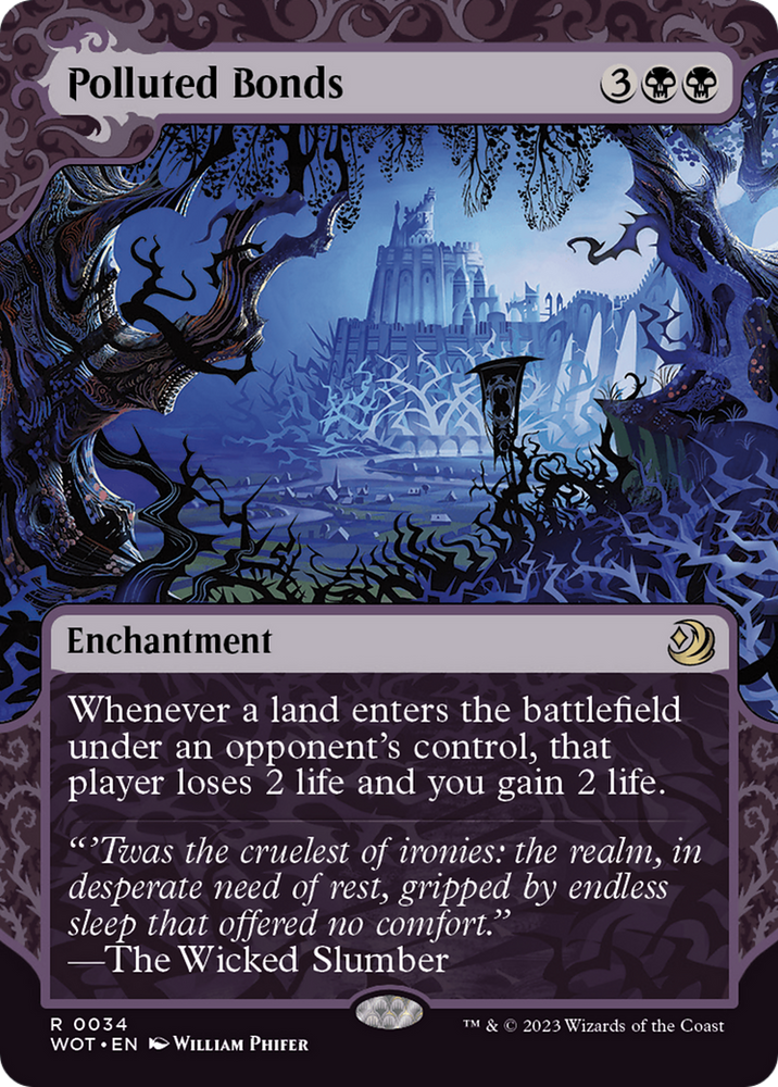Polluted Bonds [Wilds of Eldraine: Enchanting Tales] - PokeCharles PokeStore