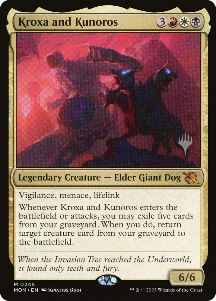 Kroxa and Kunoros (Promo Pack) [March of the Machine Promos] - PokeCharles PokeStore