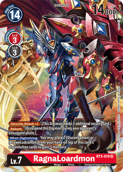 RagnaLoardmon [BT3-019] [Release Special Booster Ver.1.5] - PokeCharles PokeStore