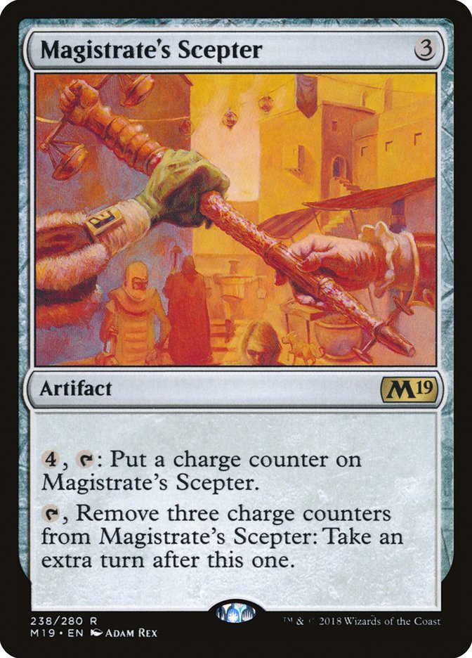 Magistrate's Scepter [Core Set 2019] - PokeCharles PokeStore