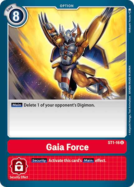 Gaia Force [ST1-16] [Starter Deck: Gaia Red] - PokeCharles PokeStore