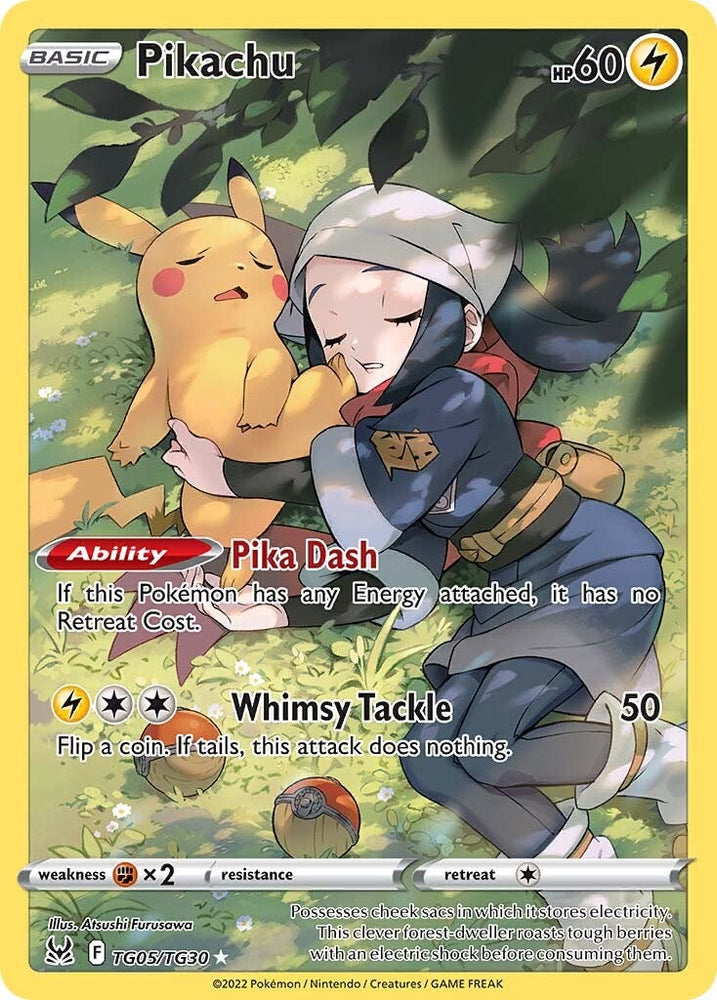 Pikachu (TG05/TG30) [Sword & Shield: Lost Origin] - PokeCharles PokeStore