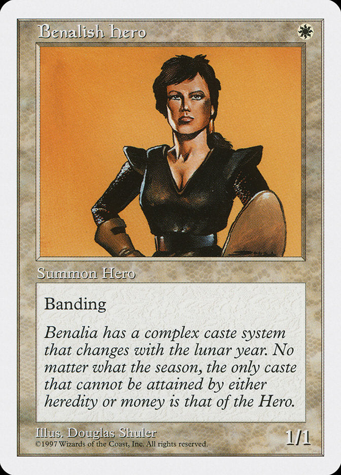 Benalish Hero [Fifth Edition] - PokeCharles PokeStore