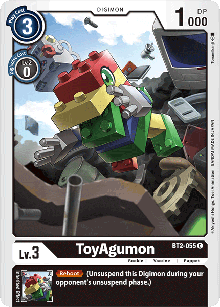 ToyAgumon [BT2-055] [Release Special Booster Ver.1.0] - PokeCharles PokeStore