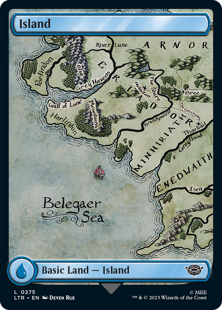Island (275) [The Lord of the Rings: Tales of Middle-Earth] - PokeCharles PokeStore
