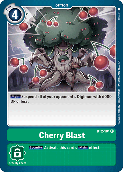 Cherry Blast [BT2-101] [Release Special Booster Ver.1.5] - PokeCharles PokeStore