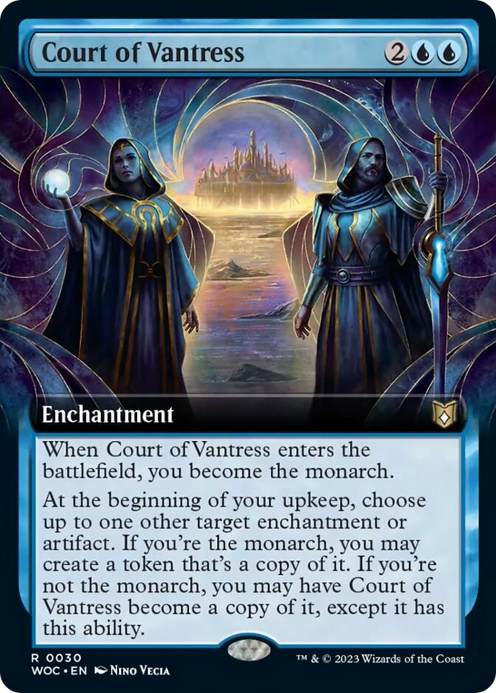 Court of Vantress (Extended Art) [Wilds of Eldraine Commander] - PokeCharles PokeStore