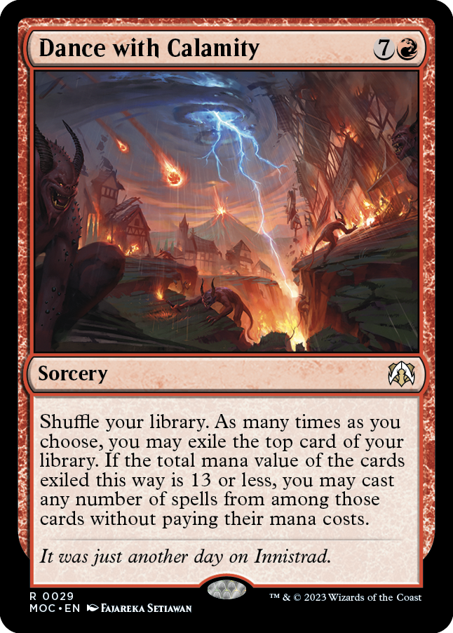 Dance with Calamity [March of the Machine Commander] - PokeCharles PokeStore