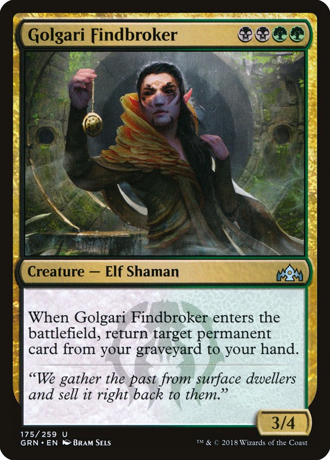 Golgari Findbroker [Guilds of Ravnica] - PokeCharles PokeStore