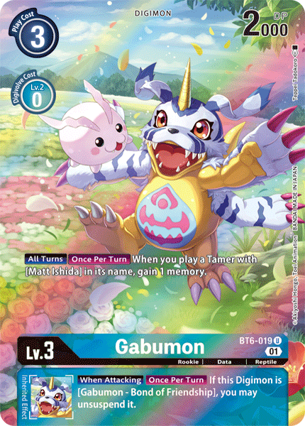 Gabumon [BT6-019] (Alternate Art) [Double Diamond] - PokeCharles PokeStore