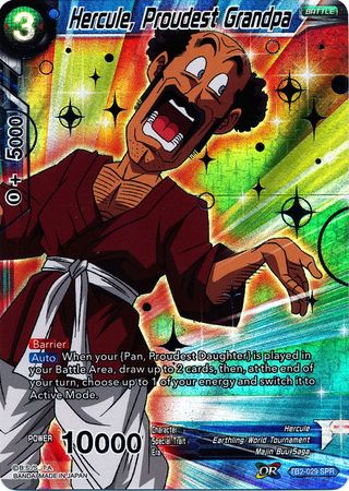 Hercule, Proudest Grandpa (SPR) (TB2-029) [World Martial Arts Tournament] - PokeCharles PokeStore