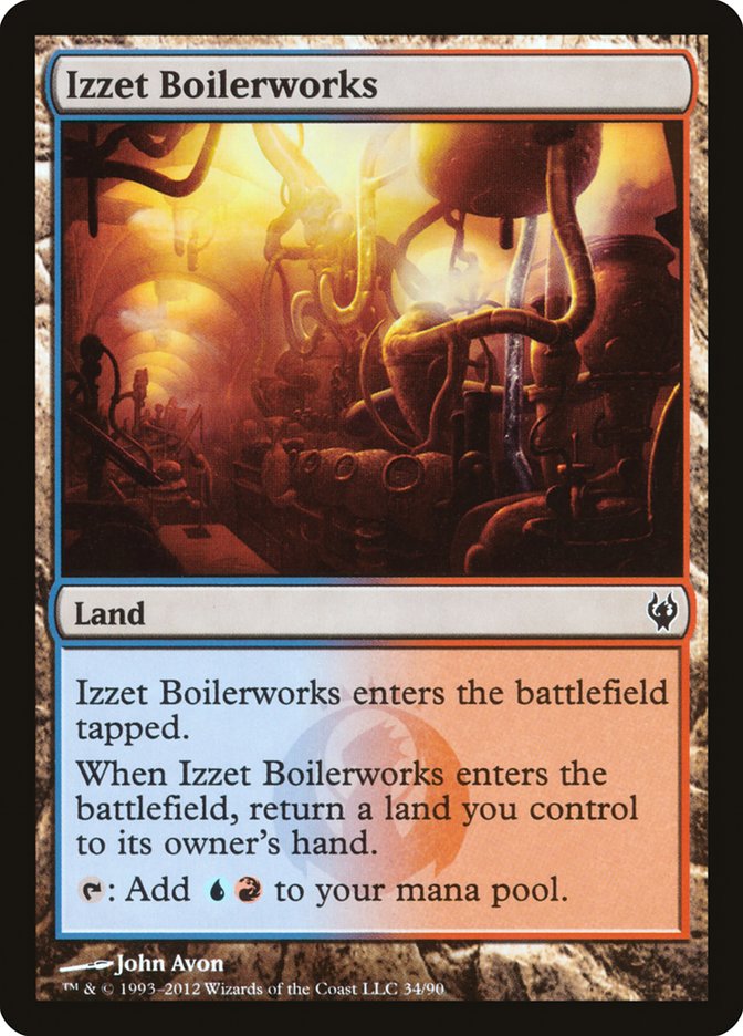 Izzet Boilerworks [Duel Decks: Izzet vs. Golgari] - PokeCharles PokeStore