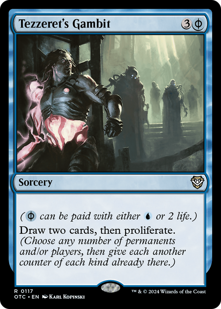 Tezzeret's Gambit [Outlaws of Thunder Junction Commander] - PokeCharles PokeStore