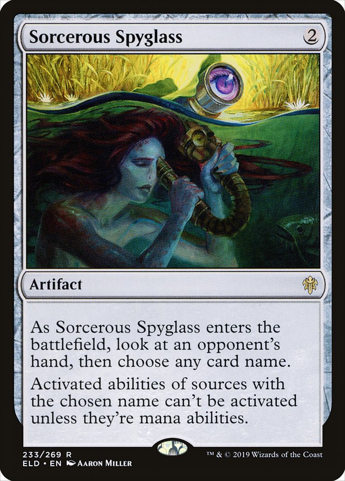 Sorcerous Spyglass [Throne of Eldraine] - PokeCharles PokeStore