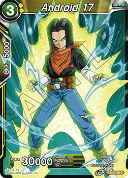 Android 17 (Common) (BT13-108) [Supreme Rivalry] - PokeCharles PokeStore
