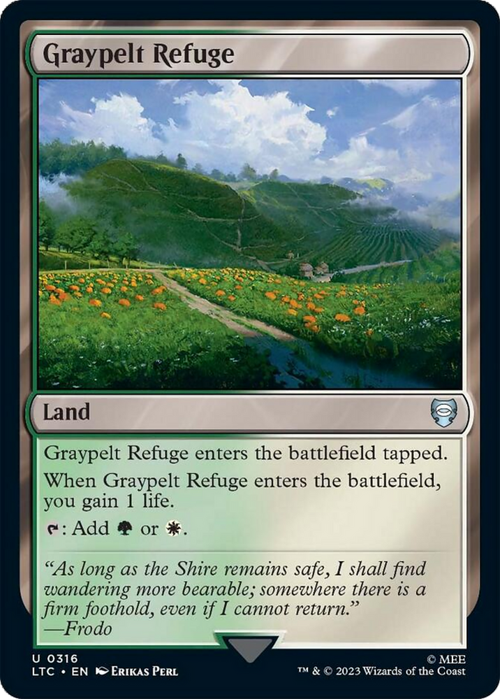 Graypelt Refuge [The Lord of the Rings: Tales of Middle-Earth Commander] - PokeCharles PokeStore
