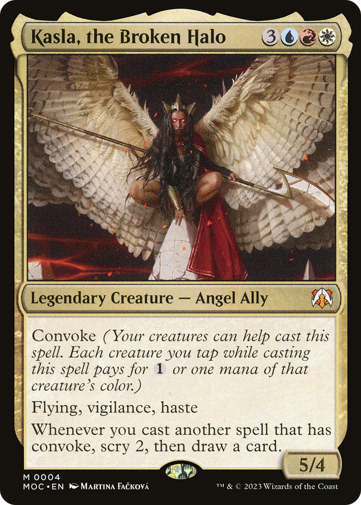 Kasla, the Broken Halo [March of the Machine Commander] - PokeCharles PokeStore