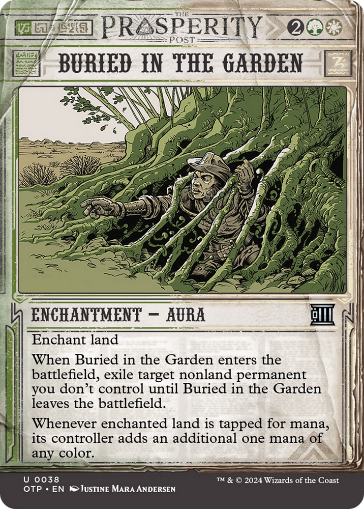 Buried in the Garden [Outlaws of Thunder Junction: Breaking News] - PokeCharles PokeStore
