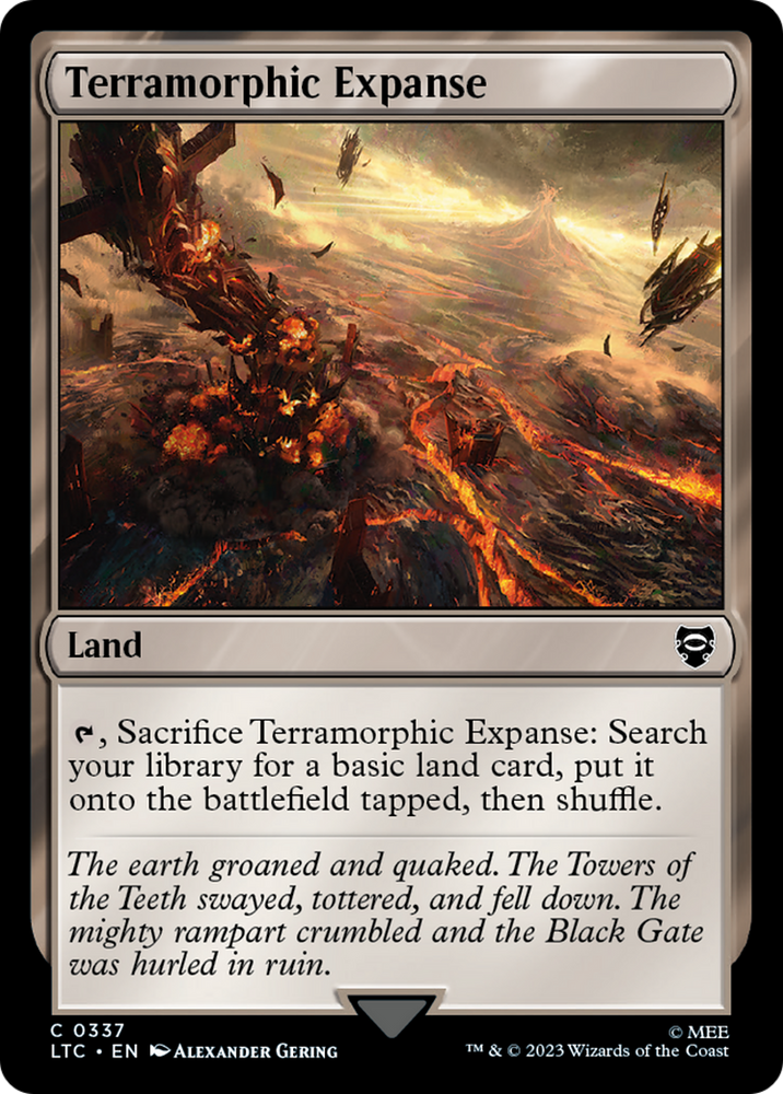 Terramorphic Expanse [The Lord of the Rings: Tales of Middle-Earth Commander] - PokeCharles PokeStore