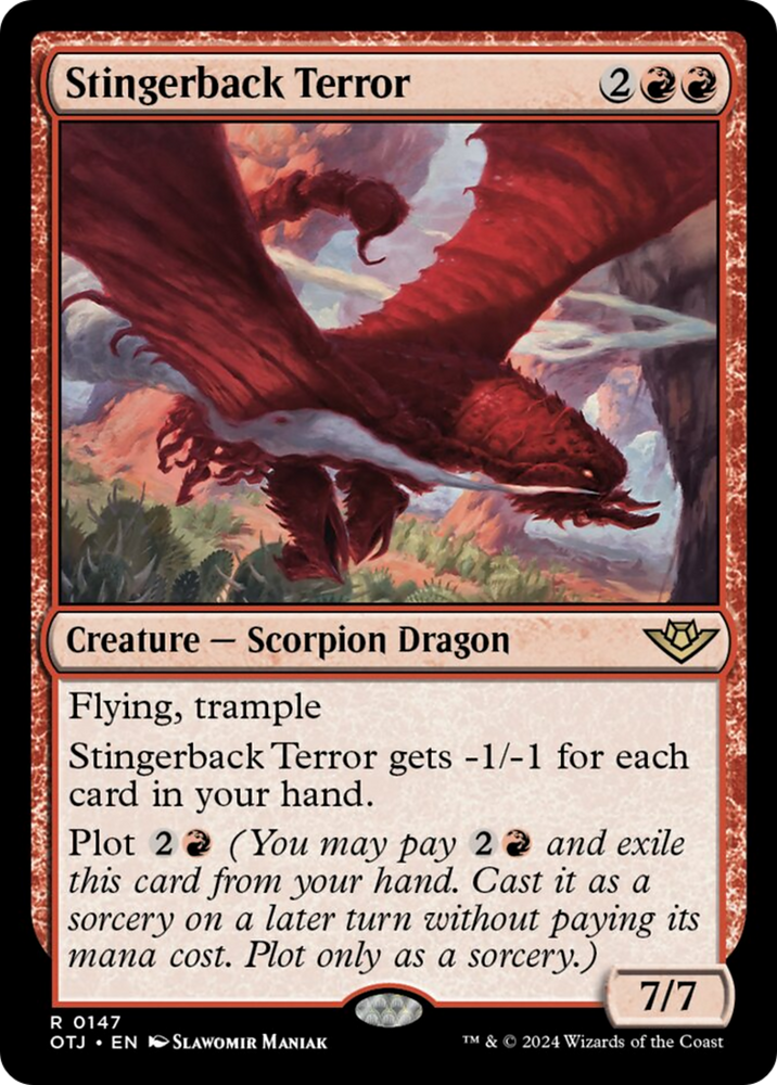 Stingerback Terror [Outlaws of Thunder Junction] - PokeCharles PokeStore