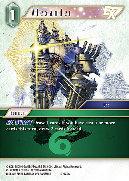 Alexander EX [Opus XII] - PokeCharles PokeStore