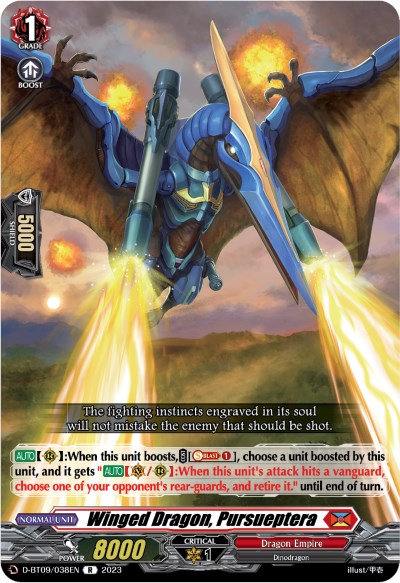 Winged Dragon, Pursueptera (D-BT09/038EN) [Dragontree Invasion] - PokeCharles PokeStore