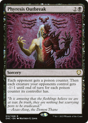 Phyresis Outbreak [Phyrexia: All Will Be One Commander] - PokeCharles PokeStore