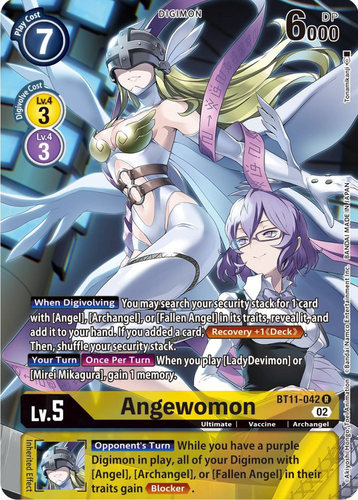 Angewomon [BT11-042] (Alternate Art) [Dimensional Phase] - PokeCharles PokeStore