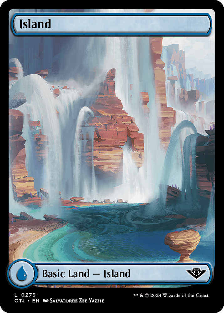 Island (0273) [Outlaws of Thunder Junction] - PokeCharles PokeStore
