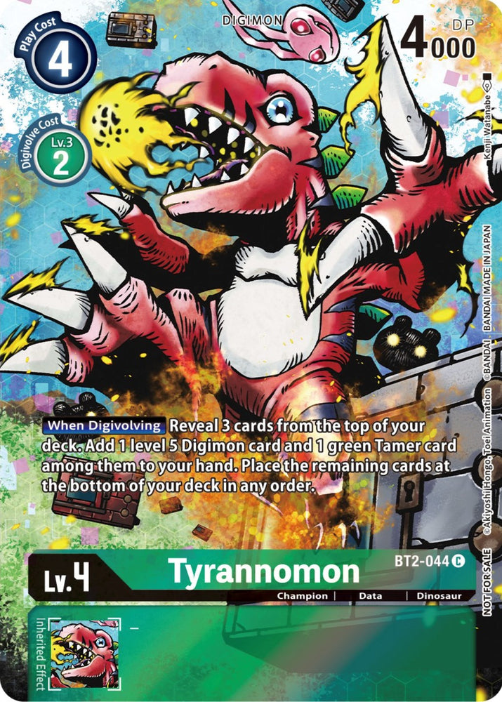 Tyrannomon [BT2-044] (25th Special Memorial Pack) [Release Special Booster Promos] - PokeCharles PokeStore