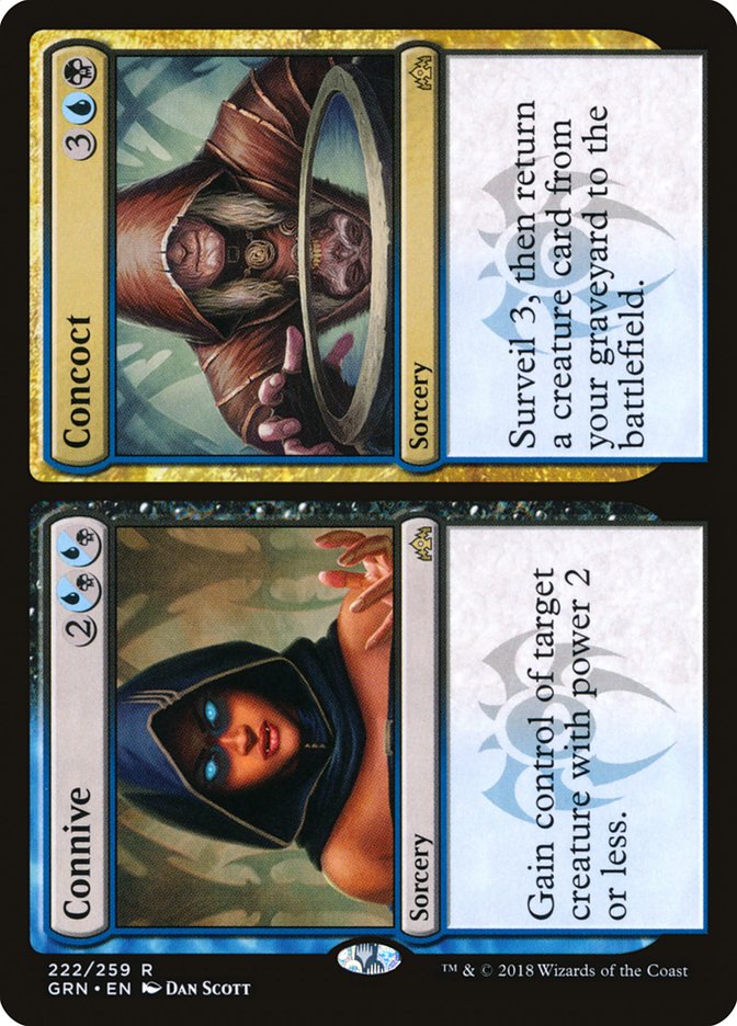 Connive // Concoct [Guilds of Ravnica] - PokeCharles PokeStore